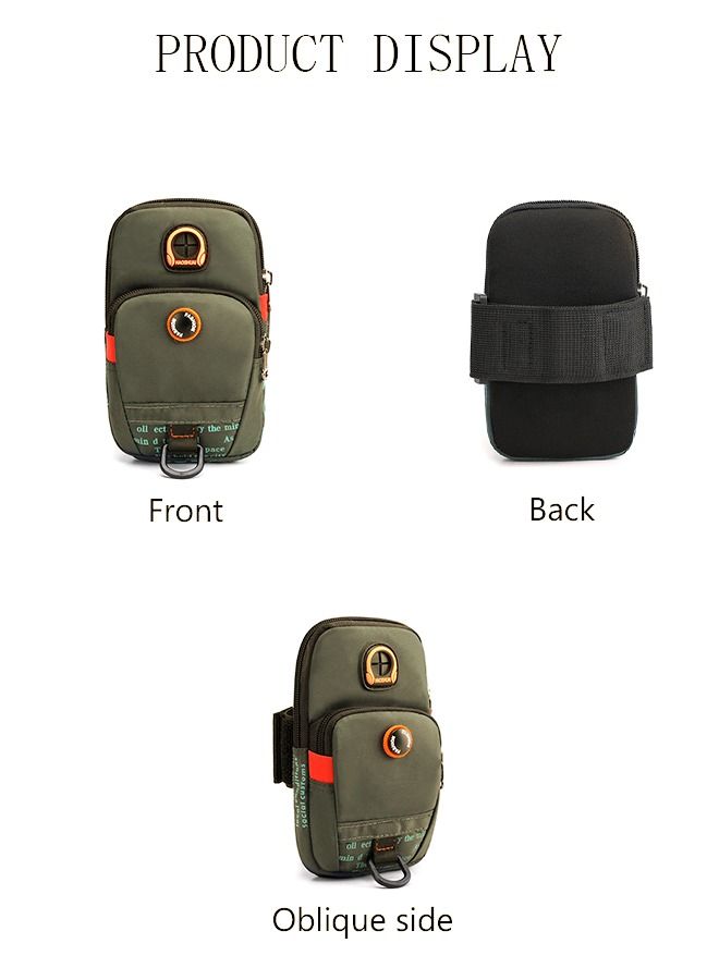 DUNISO Sport Arm Bag Bag Running Bag Multifunctional Phone Bag With Charging Port Durable Waterproof Riding Bag Cellphone Armbands Wrist Bag For Running Hiking Outdoor Sports - Image 5