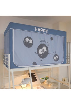 Y&D Bed Canopy Tents Curtain Blackout Curtain Single Bed Tent Curtain Student Shading Cloth Bed Canopy Mosquito Net Student Sleep Privacy Protection Student Mosquito Nets With Bracket Zippered Best Gifts Birthday Gifts  - Image 3