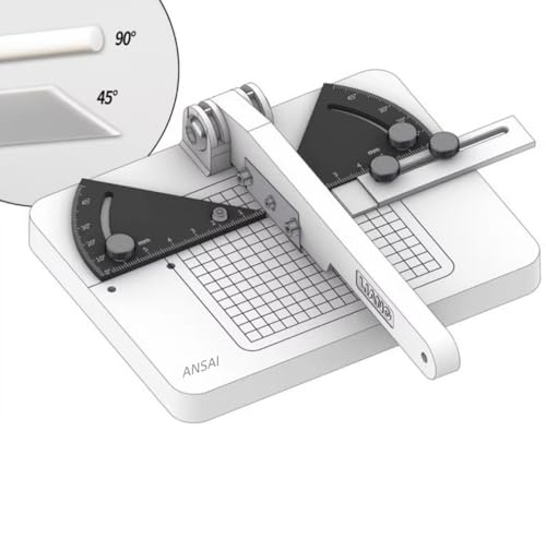 ANSAI Miter Cutter, Angle Cutting Station with 3 Replacement Blades, Assembly Required - Image 1