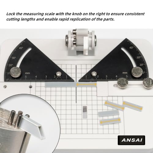 ANSAI Miter Cutter, Angle Cutting Station with 3 Replacement Blades, Assembly Required - Image 4