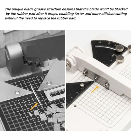ANSAI Miter Cutter, Angle Cutting Station with 3 Replacement Blades, Assembly Required - Image 5