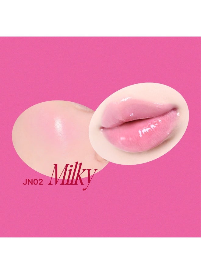fwee Lip & Cheek Glowy Jelly Pot Milky - Image 3