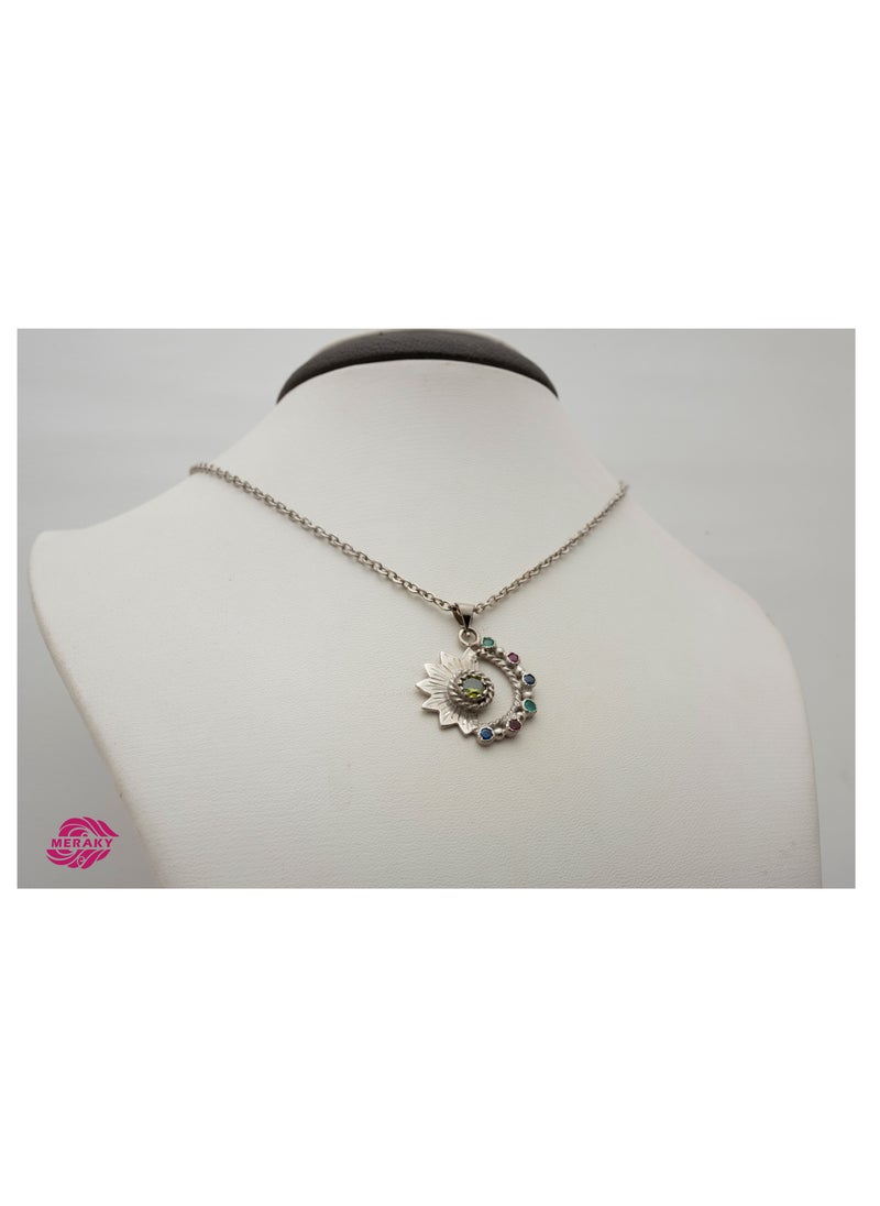 MERAKY The radiance of life chain 950 caliber with colored lobes  - Image 1
