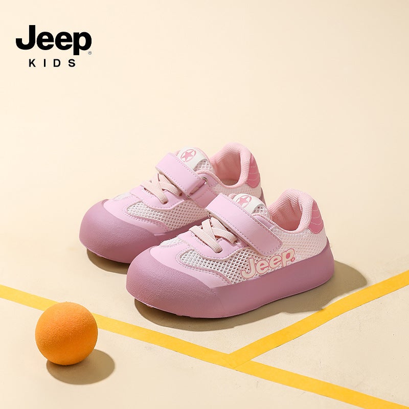 Jeep Baby Shoes 2025 Spring And Mesh Breathable Boys' Sports Shoes Comfortable And Lightweight Kidsren'S Casual Shoes - Image 3