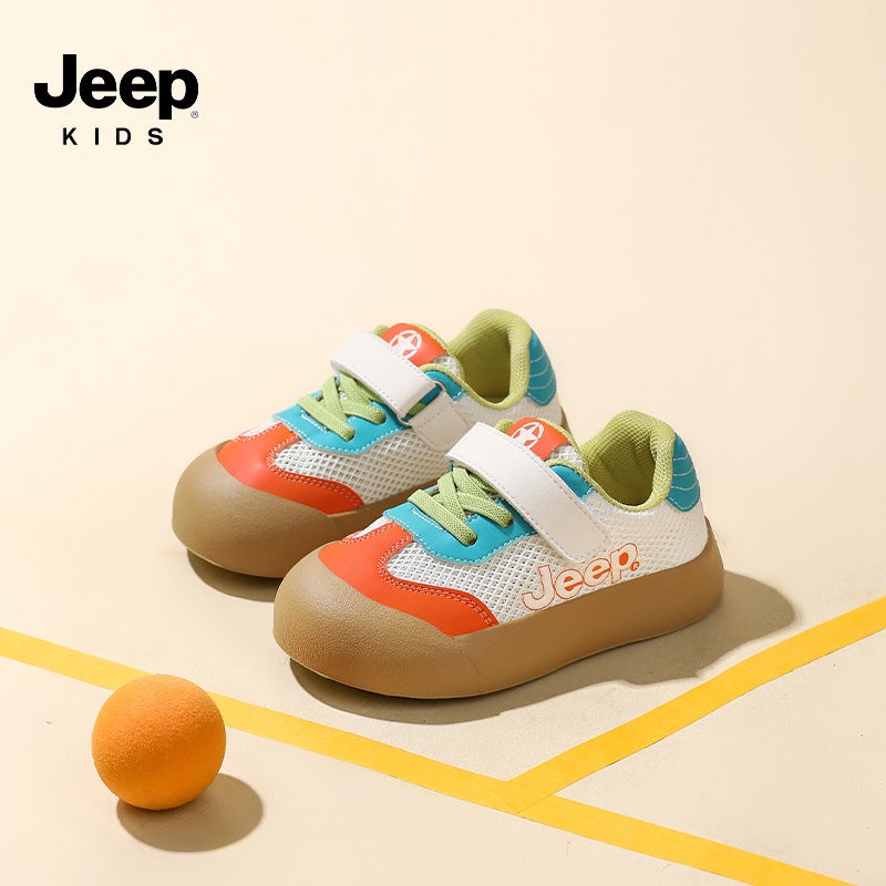 Jeep Baby Shoes 2025 Spring And Mesh Breathable Boys' Sports Shoes Comfortable And Lightweight Kidsren'S Casual Shoes - Image 4