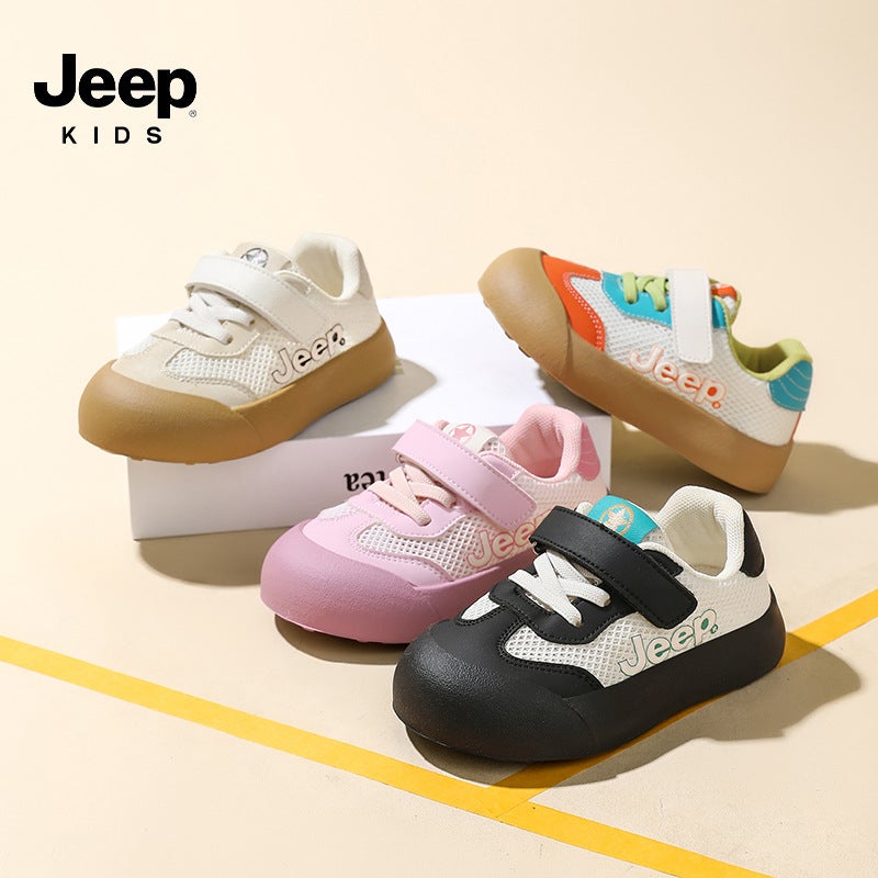Jeep Baby Shoes 2025 Spring And Mesh Breathable Boys' Sports Shoes Comfortable And Lightweight Kidsren'S Casual Shoes - Image 2