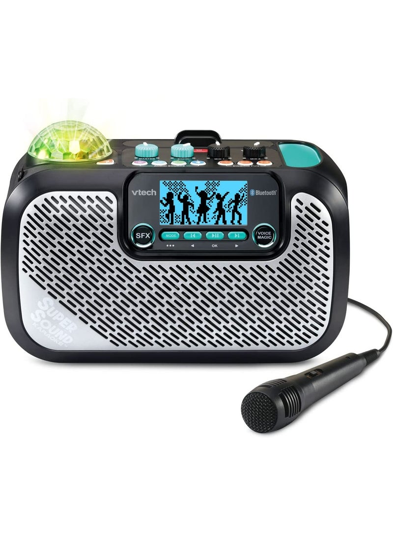 VTech - Super Sound Karaoke | Portable Karaoke Speaker With Microphone| Musical Toy Suitable for Boys & Girls 14+ Years - Image 1