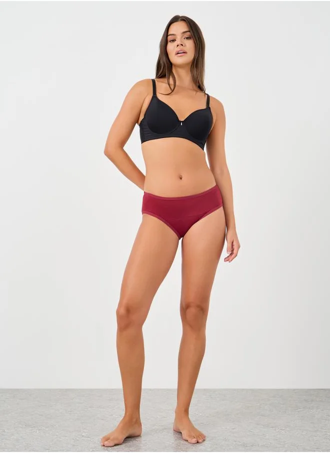ستايلي Styli Solid Absorbant Period Cotton Briefs