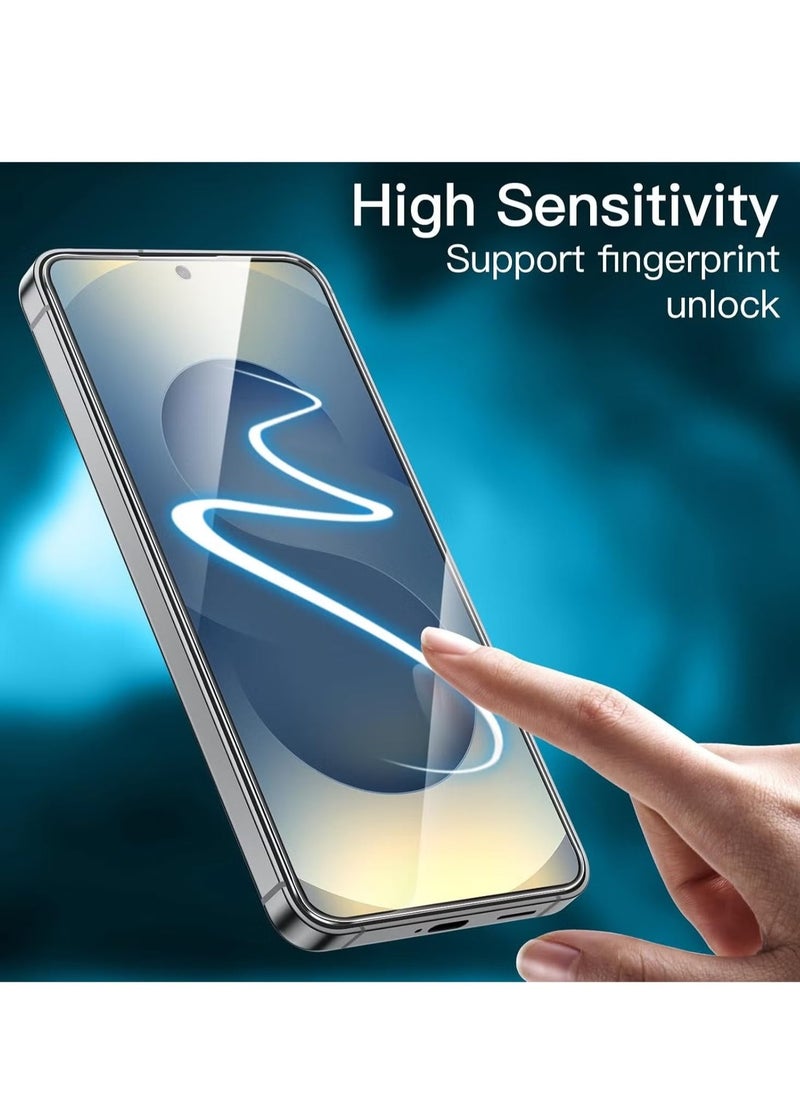 vesus Samsung Galaxy S25 Screen Protector 3-Pack Anti-Scratch Ultra Resistant Clear Protective Tempered Glass for Samsung Galaxy S25 5G 6.2-Inch â€“ Maximum Clarity, Scratch Protection, Easy Installation - Image 3