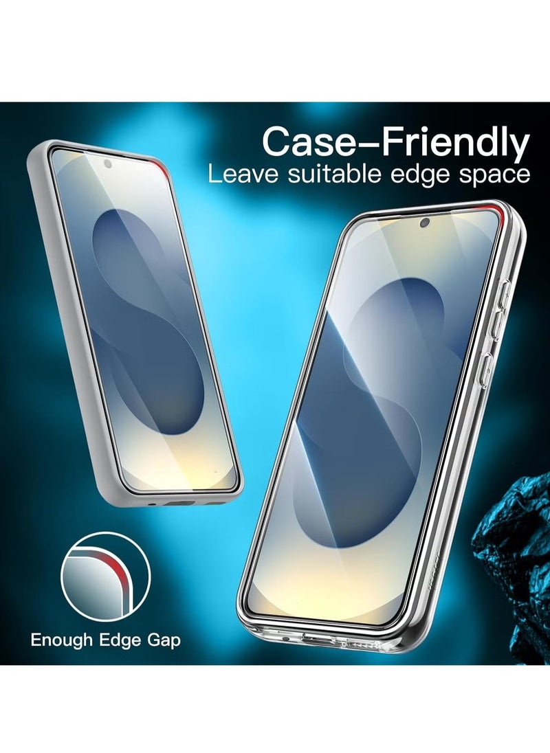 vesus Samsung Galaxy S25 Screen Protector 3-Pack Anti-Scratch Ultra Resistant Clear Protective Tempered Glass for Samsung Galaxy S25 5G 6.2-Inch â€“ Maximum Clarity, Scratch Protection, Easy Installation - Image 5