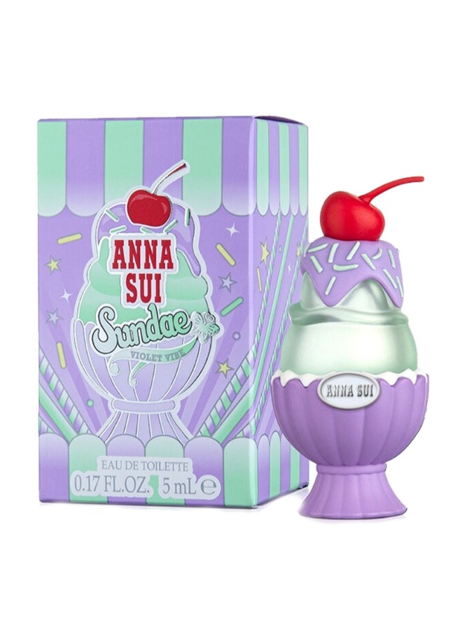 ANNA SUI Sundae Violet Vibe Edt 5Ml Miniature 