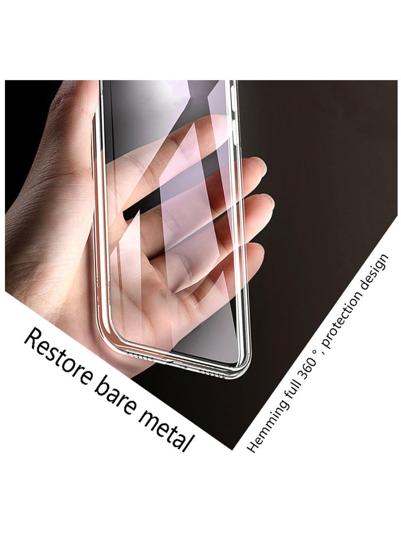 Phone Case for Vivo Y28 4G (6.68"), Transparente Silicone Protective Case, Ultra Thin Flexible TPU Bumper Shockproof Shell, for Vivo Y28 4G Case - Clear