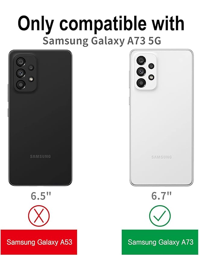 erorex Silicone Phone Case Compatible With Samsung Galaxy A73 5G Case Silicone Ultra Slim Shockproof Phone Case With Soft Anti Scratch Microfiber Lining 6.7 Inch Black - Image 2