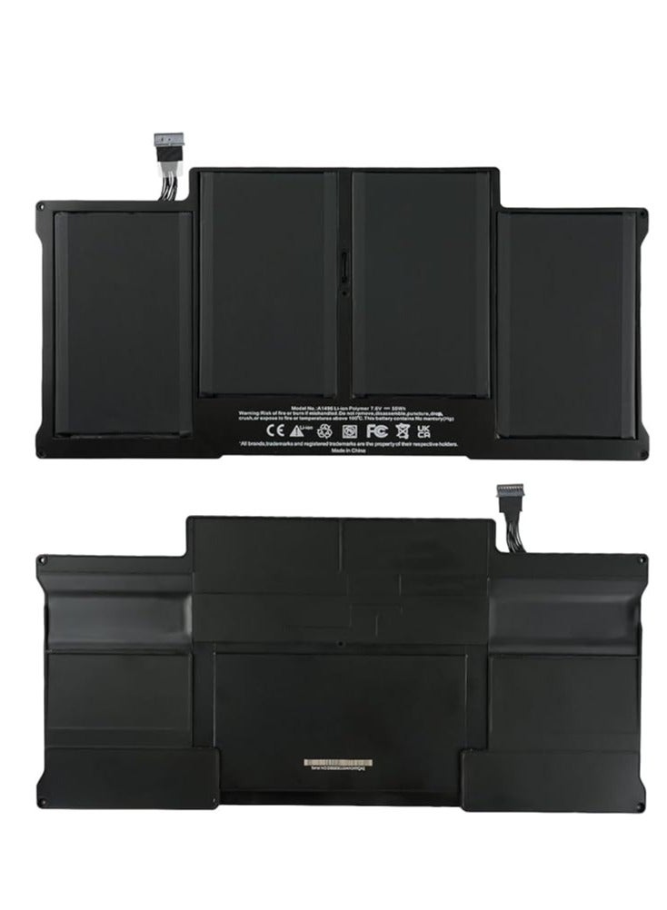 Terabyte Compatible 7.6 V/55 Wh A1496 Laptop Battery for MacBook Air 13 Inch A1369 (Late 2010 Mid 2011) A1466 (Mid 2012 2013 Early 2014 2015 2017) A1405 A1377 MC965LL/A MC965LL/A MC966 6 MD231 MD760 MD761 - Image 5