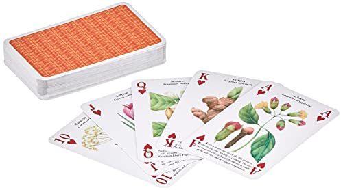 Heritage Playing Cards Heritage Products Spice-themed Playing Cards, 54 Cards, All Ages, Educational, Thematic, Unisex, Brown, Yellow, Red, Paper, No Assembly Required, 1 Pack - Image 3