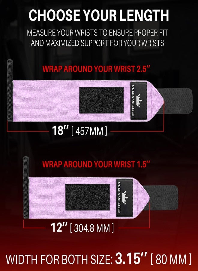 TECEUM Weightlifting Wrist Wraps with Thumb Loop - Pink - Beast Mode - 18 inch - Heavy Duty Wrist Workout Brace for Men and Women - Ideal for Powerlifting, Strength Training, Bodybuilding - Image 5