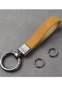 Goolsky Men Genuine Leather Keychain Black Brown Real Leather Car Key Holder Business Gift Good Quality Luxury  - Image 1