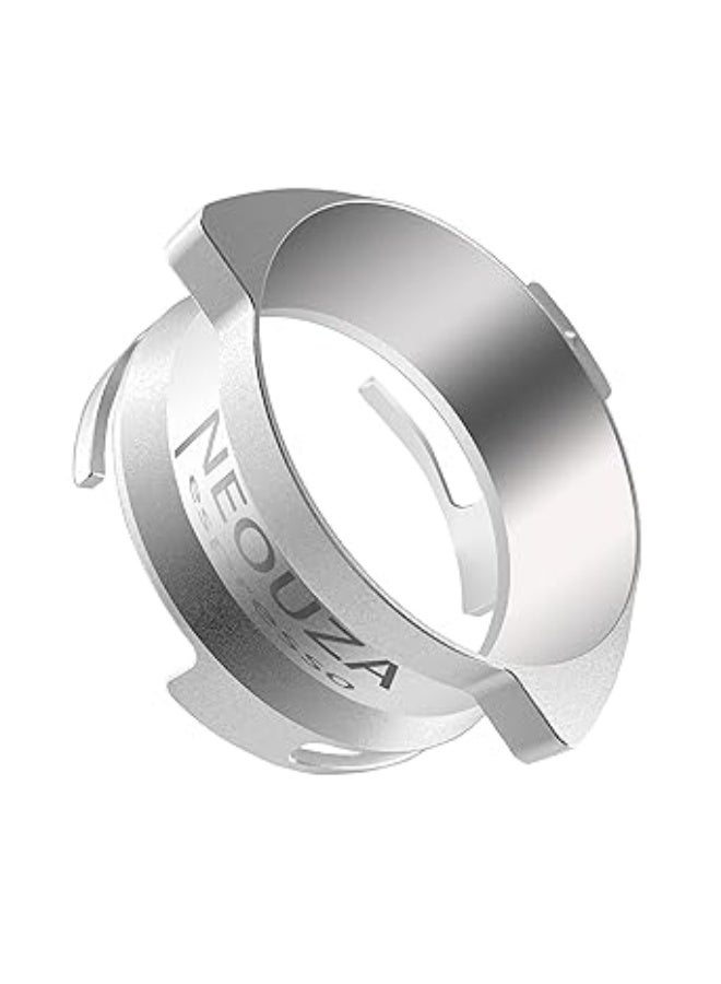 نيوزا "قمع جرعات القهوة الذكي بدون استخدام اليدين من نيوزا مقاس 54 ملم – أداة توزيع احترافية لتحضير الإسبريسو، ملحق بورتافلتر متوافق مع ماكينة سيج بريفيل باريستا برو وسلسلة 8، تصميم متين لتحضير القهوة بدقة في المقاهي والمنازل" - Image 1