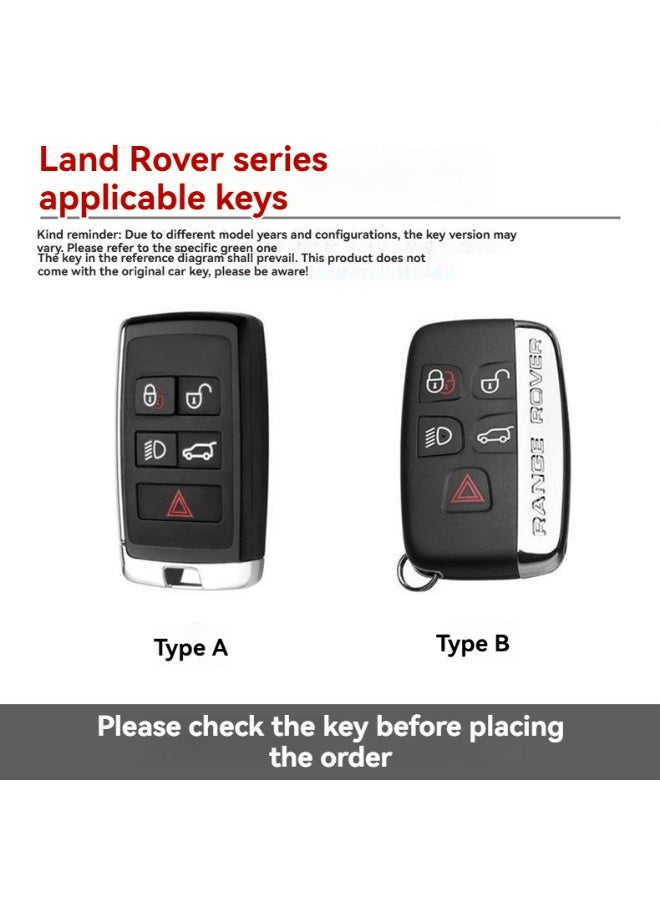 LAND ROVER High end car key protection cover suitable for Range Rover, Evoque, Star Pulse, Discovery 5&4, Sport Defender, metal frame car key shell case - Image 2