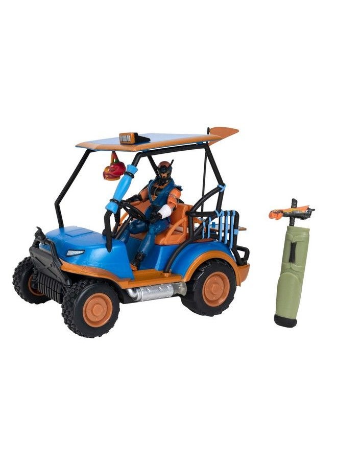 FORTNITE - Stinger Wrap Atk Deluxe Feature Vehicle 10 Inch All Terrain Vehicle (Stinger Wrapped) With Remote Control Includes 4 Inch Copper Wasp Action Figure And 1 Power Punch Harvesting Tool - Image 1