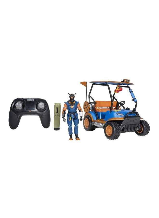 FORTNITE - Stinger Wrap Atk Deluxe Feature Vehicle 10 Inch All Terrain Vehicle (Stinger Wrapped) With Remote Control Includes 4 Inch Copper Wasp Action Figure And 1 Power Punch Harvesting Tool - Image 1