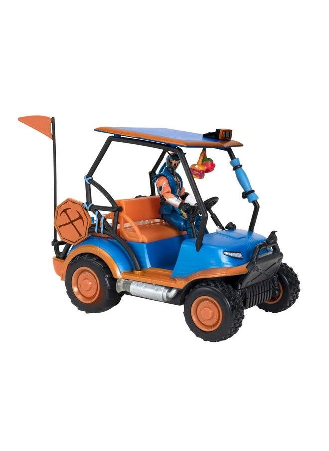 FORTNITE - Stinger Wrap Atk Deluxe Feature Vehicle 10 Inch All Terrain Vehicle (Stinger Wrapped) With Remote Control Includes 4 Inch Copper Wasp Action Figure And 1 Power Punch Harvesting Tool - Image 1