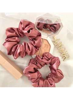 ARTLOOK 2 PICES Hair Scrunchies Set STAIN  - Image 2