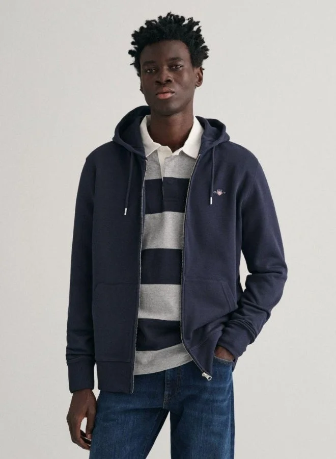 GANT  Gant Shield Zip Hoodie for Men | Best Price UAE