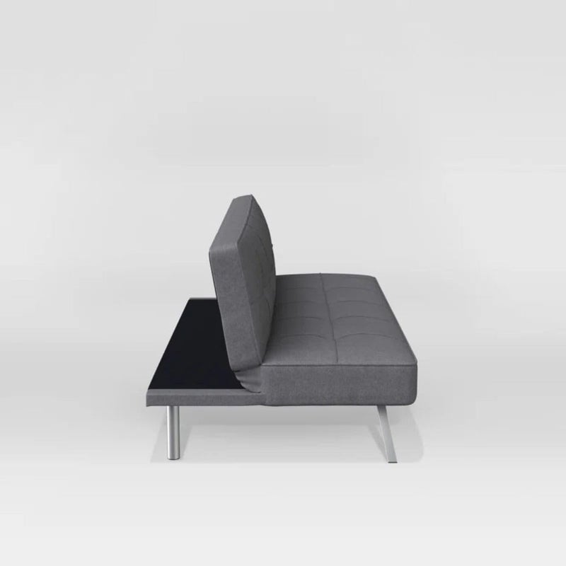 Comfynest Modern Convertible Sofa - Charcoal - Image 5