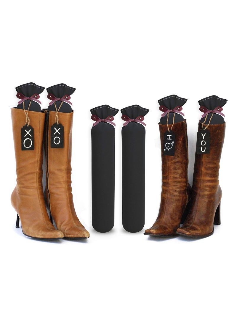 My Boot Trees My Boot Trees  Boot Shaper Stands for Closet Organization  Keeps Them Shaped Properly  Many Patterns to Choose from  1 Pair Black 
