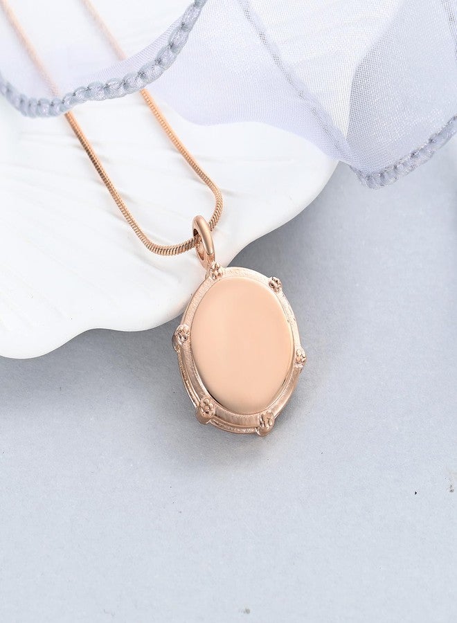 Minicremation Music Drum Cremation Jewelry for Ashes Rockers Jazz Band Drum Urn Necklace Ashes Holder Stainless Steel Keepsake Pendant Necklace(Rose Gold) - Image 4