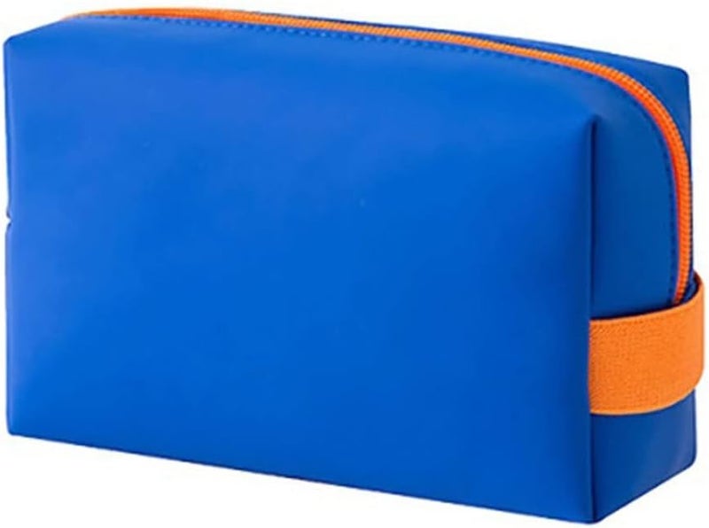 Royal Blue Travel Toiletry Bag Cosmetic Makeup Case Organizer Storage Pouch - Image 1