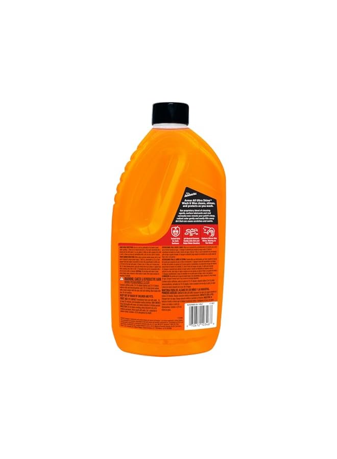 ARMOR ALL Ultra Wash Wax 64 Oz 10346, Orange, Car Wash Wax, 10346, 1 Piece - Image 2