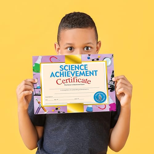 Hayes Science Achievement Certificate, 8.5" x 11", Pack of 30 - Image 4