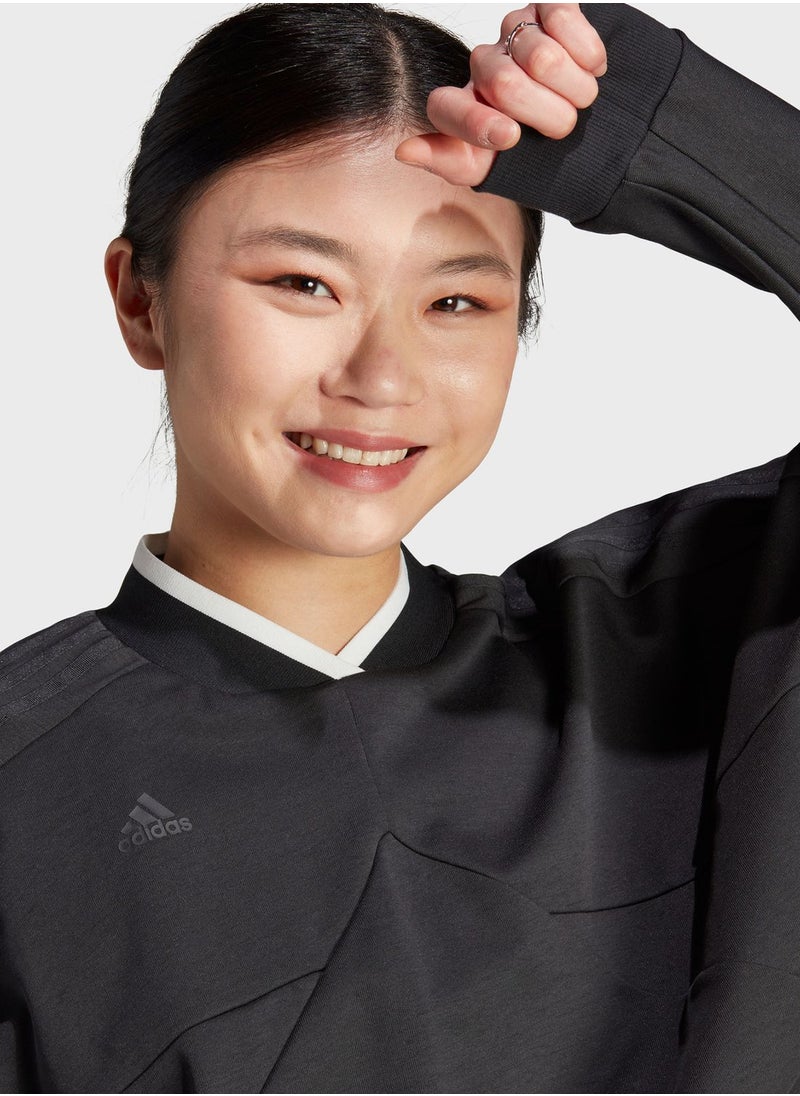 Adidas - Essential Tiro Crew Sweatshirt - Image 1