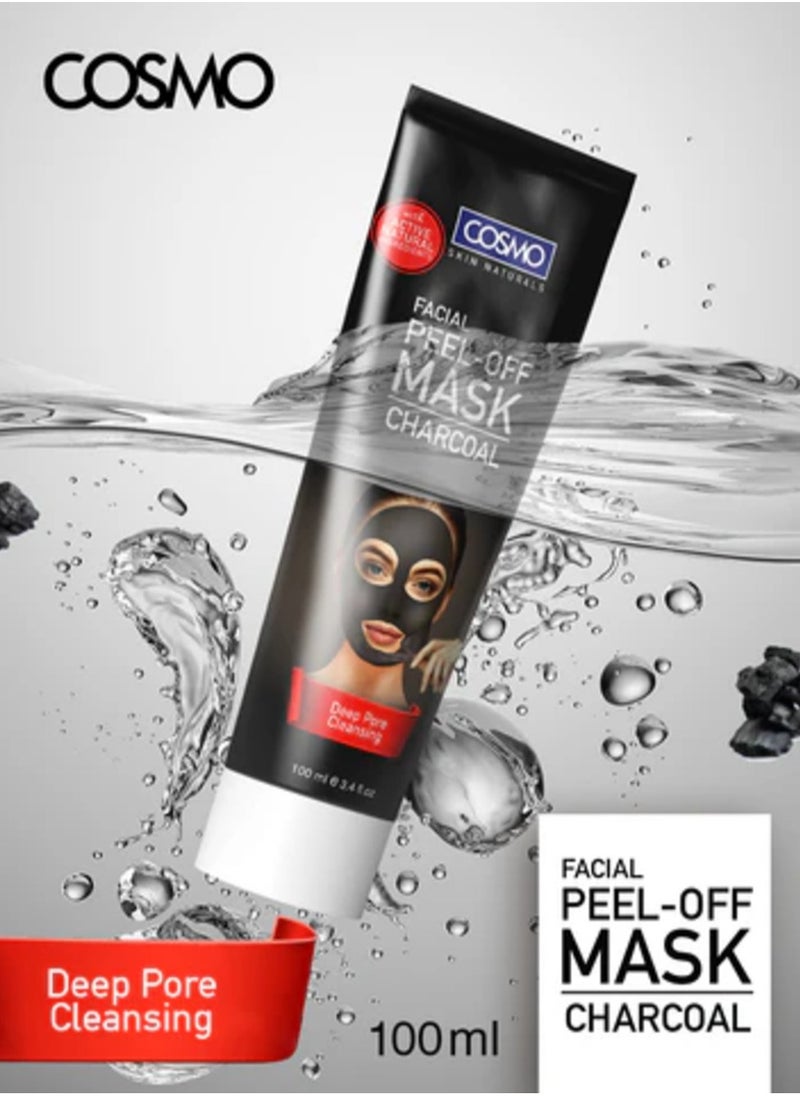 COSMO Cosmo - Charcoal Peel Off Mask, 100ml  - Image 2