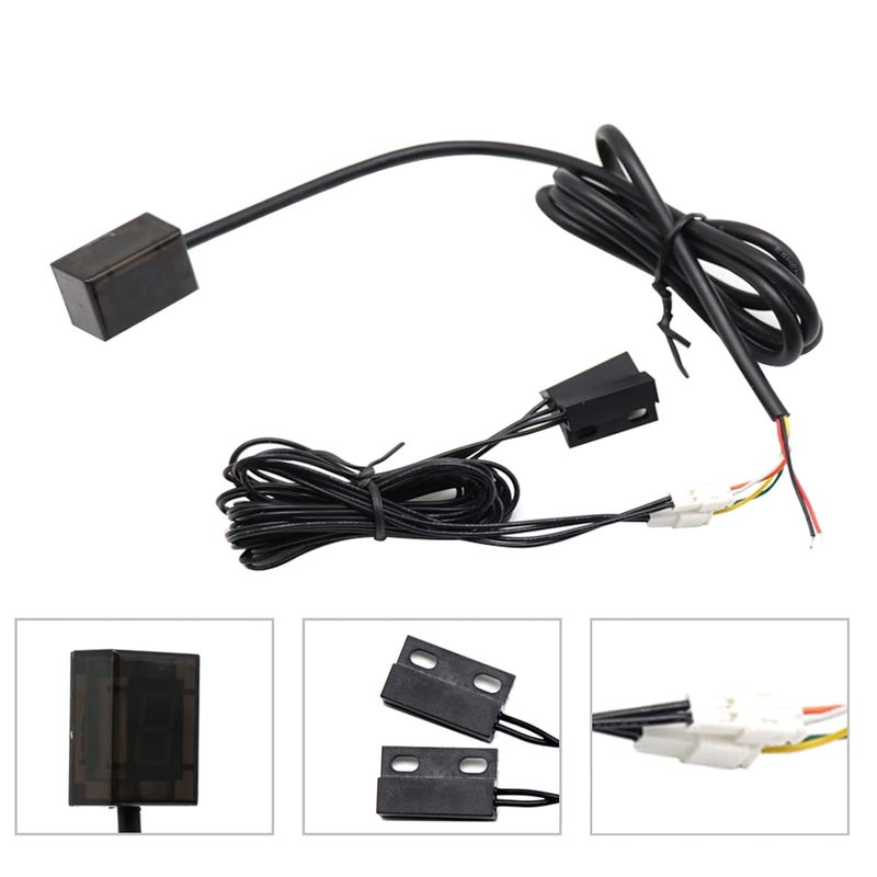 شاشة عرض رقمية LED عملية لتبديل السرعة وعرض التروس للدراجات النارية CTX700 CB1100 VT400 CB400SF CBR650F CB650F - عداد دراجة نارية عملي مع حساس تثبيت لعرض التروس الرقمي - Image 2