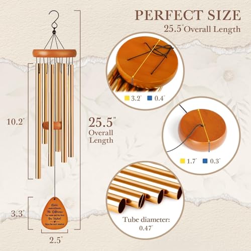 Leebbsin Retirement Gifts for Women Men 2026, Happy Retirement Gift Wind Chimes, Gifts for Retiree, Coworker, Friends, Teacher, Nurse, Doctors, Boss, Best Gift for Retirement, Going Away - Image 5