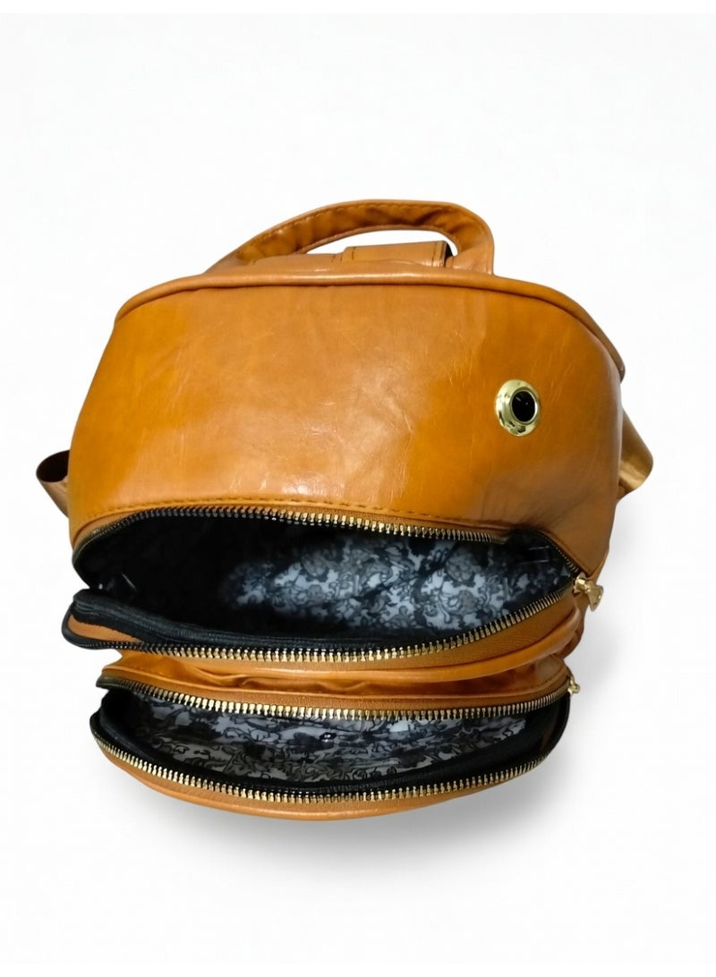 Elegant Quilted Bow Backpack – Premium Fashion Mini Backpack for Women-Havan - Image 3