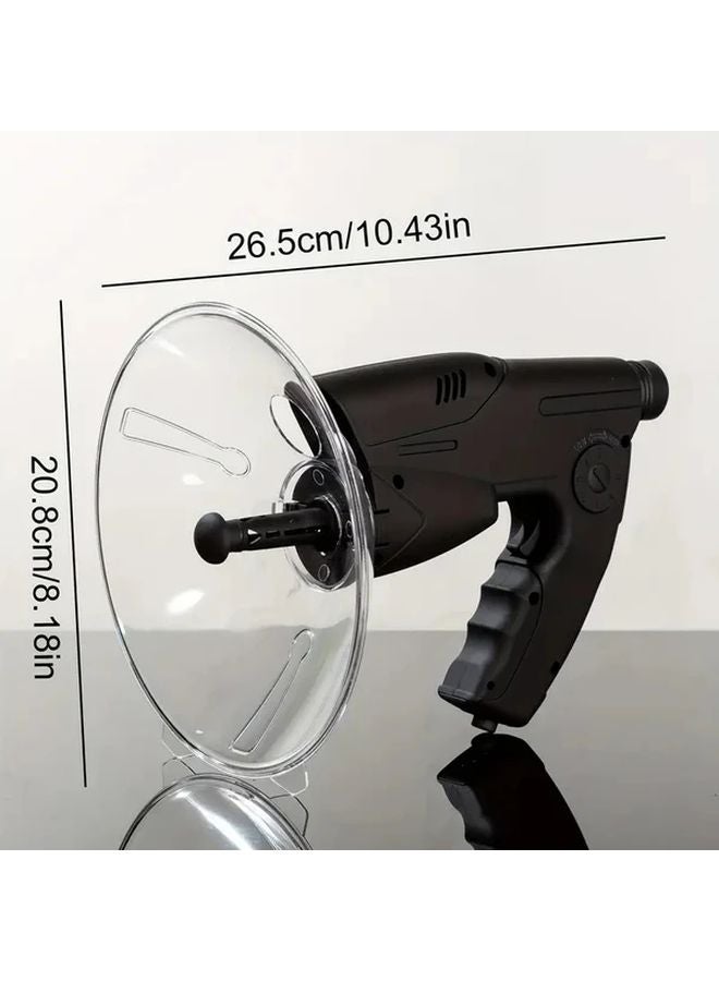 8X Zoom Digital Audio Amplifier Recorder Telescope With Headphones Black - Image 3