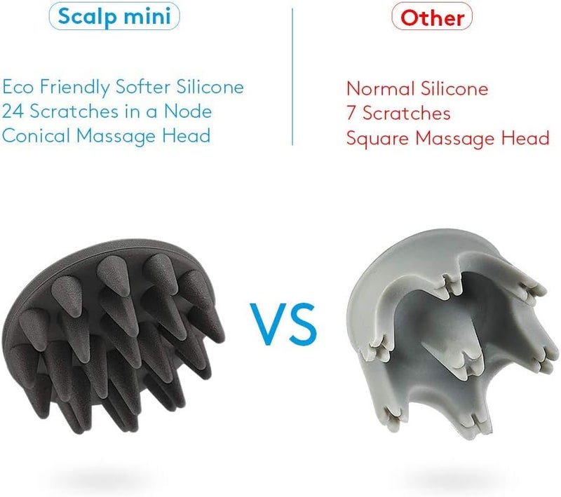 Breo Portable Mini Scalp Massager IPX7 Waterproof Wireless Massager Octopus Head for Scalp Stress Relief Blue  Magnetic - Image 3