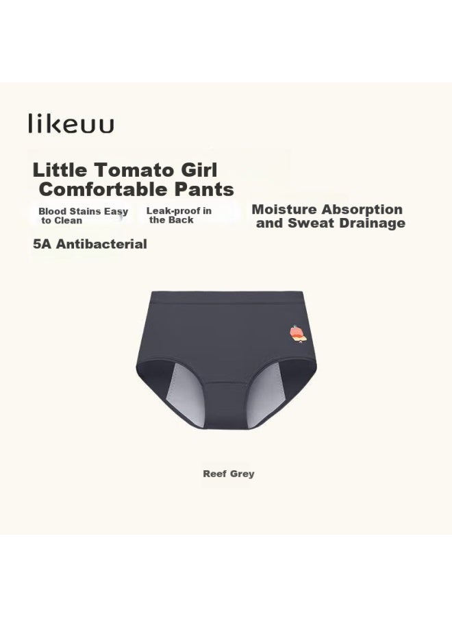 like uu Like Uu Teen Girls Underwear Development Period Safety Pants Moisture Wicking 5a Antibacterial Physiological Period Comfort Pants  - Image 1
