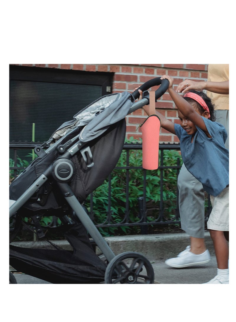 SOLARAE Insulated Baby Bottle Bags, 2 Pack Portable Breastmilk Cooler Bag, Enough Capacity, Baby Bottle Travel Tote Bags Portable Bottle Warmer for Daycare Classes Outing Milk Bottle Storage, 2 Colors - Image 5