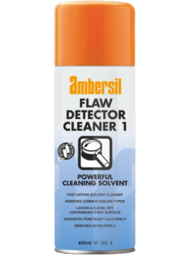 امبيرسيل AMBERSIL® FLAW DETECTOR CLEANER 400ML منظف فحص الشقوق Cleaner 1 – مزيل شحوم عالي الأداء لتحضير الأسطح قبل الاختبار غير الإتلافي - Image 1