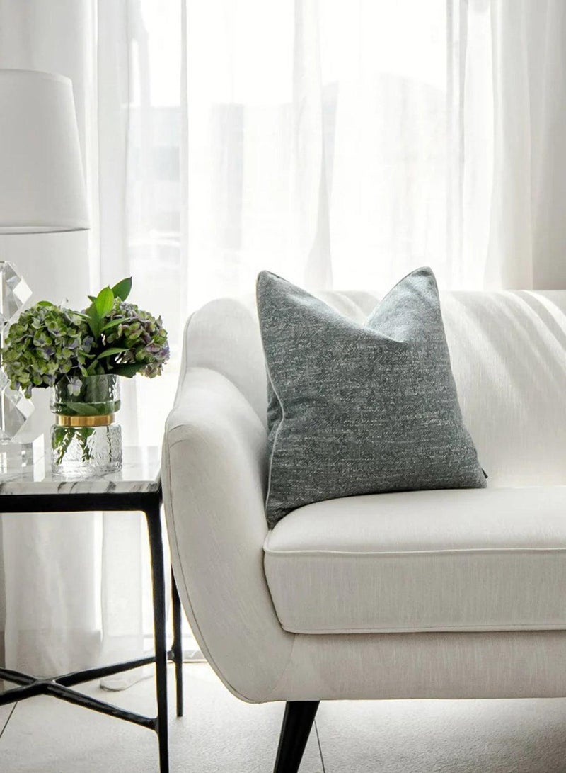 KNOT HOME Cushion Caren Matisse (with filler) Pillow Knot Home Cover Set for Modern Sofa Contemporary Living Room Bedroom and Office Soft Washable  - Image 3