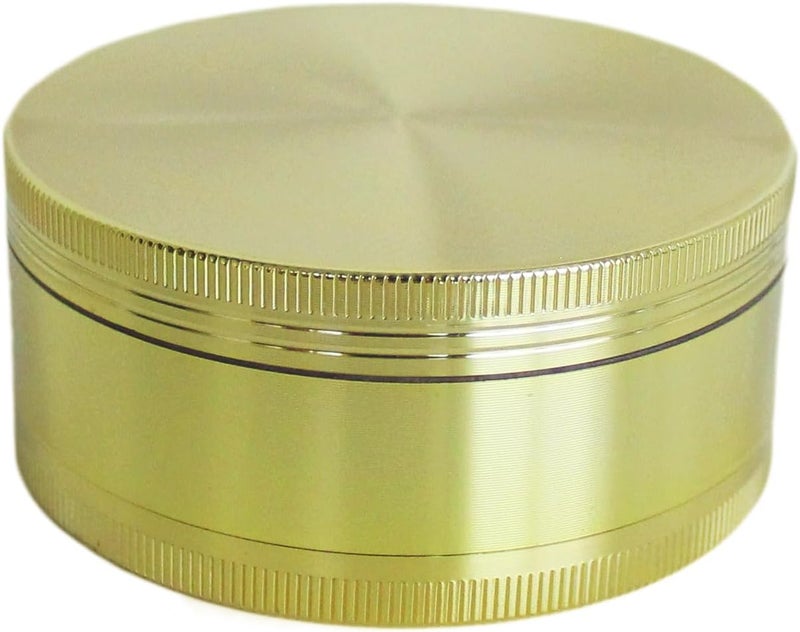 Matoolser 3 Inch Spice Grinder Mills for Kitchen (Gold) - Image 1