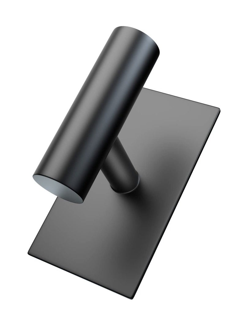 Adhesive Hooks, 4 Pcs Heavy Duty Wall Stainless Steel Hooks for Hanging Coat, Hat, Towel, Robe, Key, Clothes, Closet Hook Wall Mount for Kitchen, Bathroom (Black) - Image 4