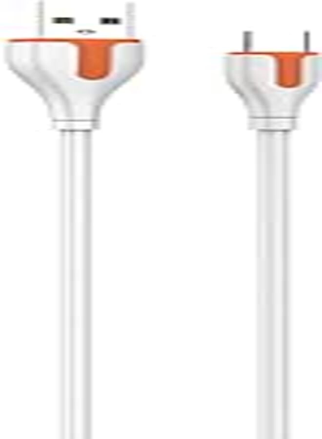 LDNIO LS571 TYPE-C 2.1A Fast charging Data Cable 1M Length - White-Orange
