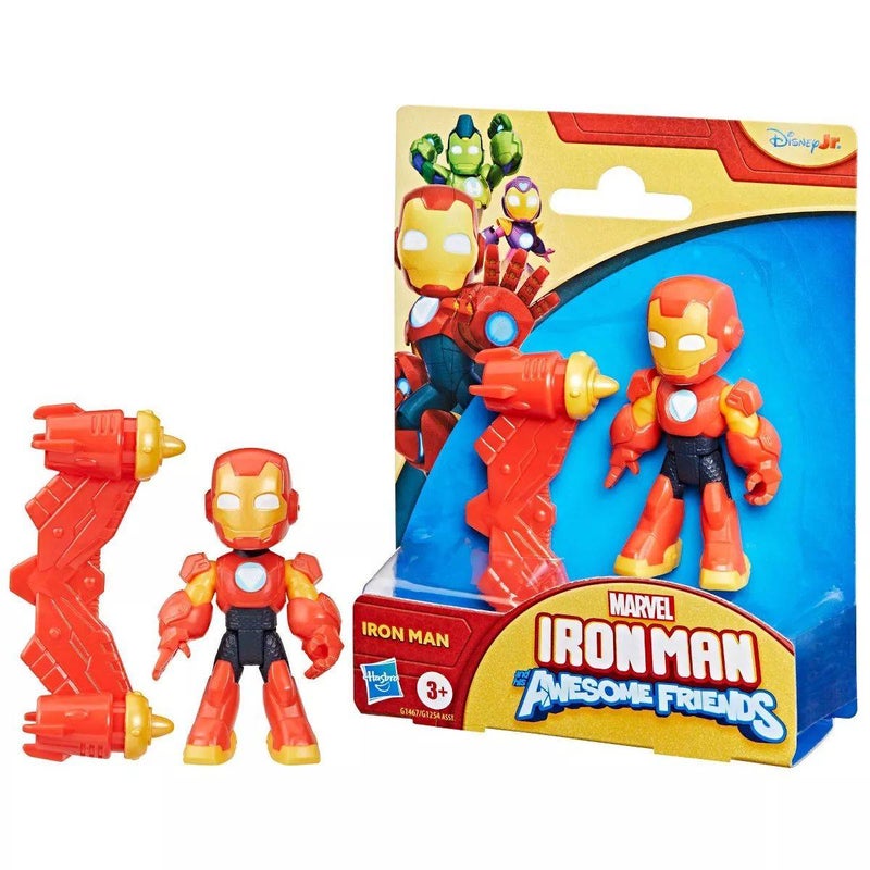 Marvel Iron Man and his Awesome Friends Iron Man Action Figure Set (7.6 cm) - Image 2