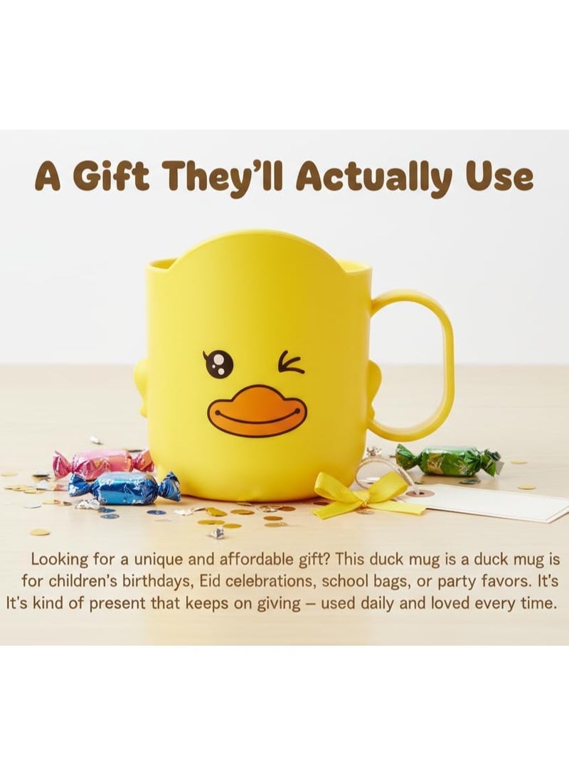 Cute Yellow Duck Desk Stationery Organizer & Pencil Holder Stand with Handle - Image 4
